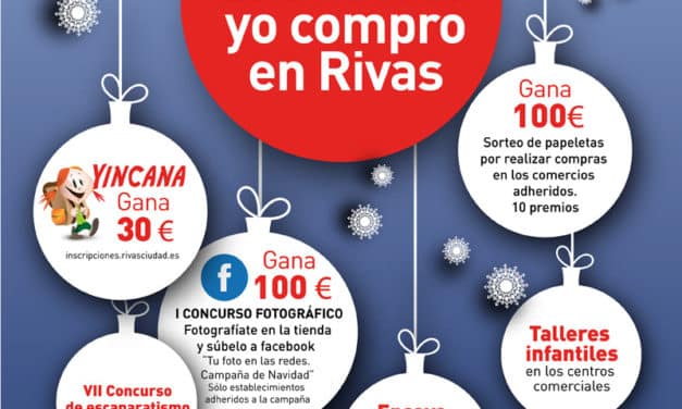Campañas promocionales para disfrutar de la Navidad en los Comercios de Rivas Vaciamadrid