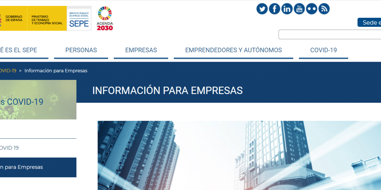 Las empresas se encargan de solicitar las prestaciones por desempleo de los afectados por ERTE