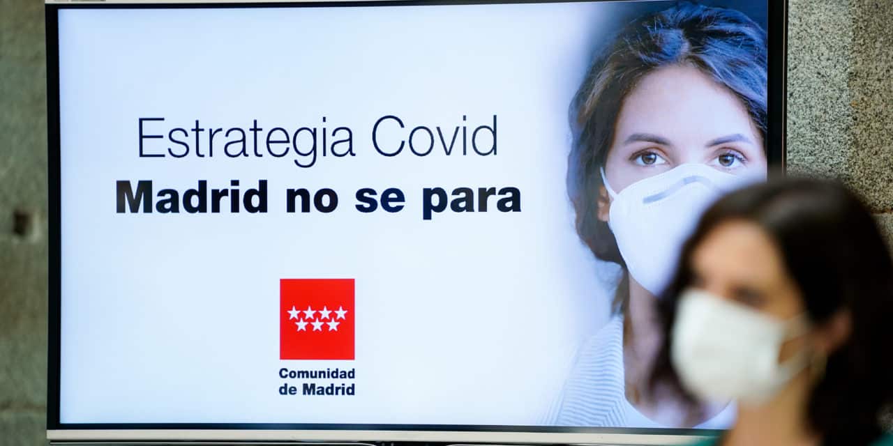 La Comunidad de Madrid anuncia el uso obligatorio de mascarillas y nuevos límites en hostelería y ocio nocturno