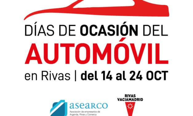 La campaña promocional “Días de Ocasión del Automóvil en Rivas” se celebrará del 14 al 24 de octubre en los concesionarios participantes