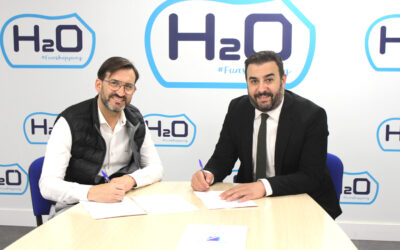 ASEARCO y H2O Centro Comercial firman un convenio para ofrecer ventajas y descuentos a las pymes y autónomos asociados a la organización empresarial