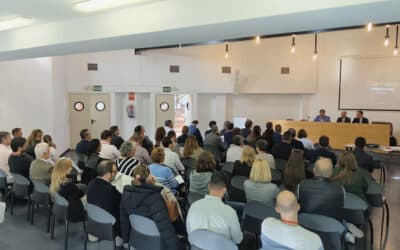 Setenta representantes de empresas del sureste de Madrid aprenden a desenmascarar a los ciberdelincuentes que amenazan a los negocios 