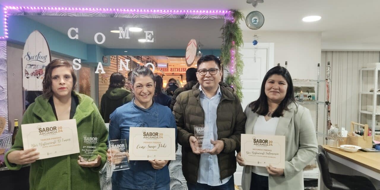 El Restaurante Come Sano recibe el premio de la Ruta de la Cuchara de Arganda con un cocido sostenible y creado con recuerdos familiares