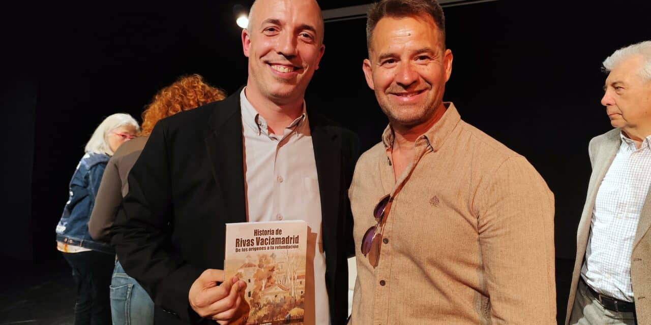 Enrique Villalba presenta «Historia de Rivas Vaciamadrid», una obra que se adentra en el pasado de la ciudad para entender el presente y pensar su futuro