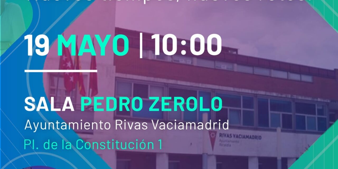 El próximo 19 de mayo se celebrará en Rivas la jornada «¿Absentismo o derechos? Nuevos tiempos, nuevos retos»
