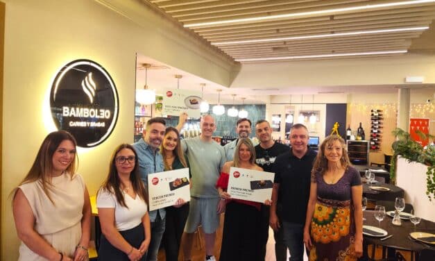 “Planeta Ibérico”, bocado del restaurante Vino Premier, ganador de la ruta gastronómica de Rivas “Tapas Galácticas”