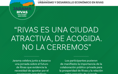 COMUNICADO de Jarama: «Rivas es una ciudad atractiva, de acogida. No la cerremos»