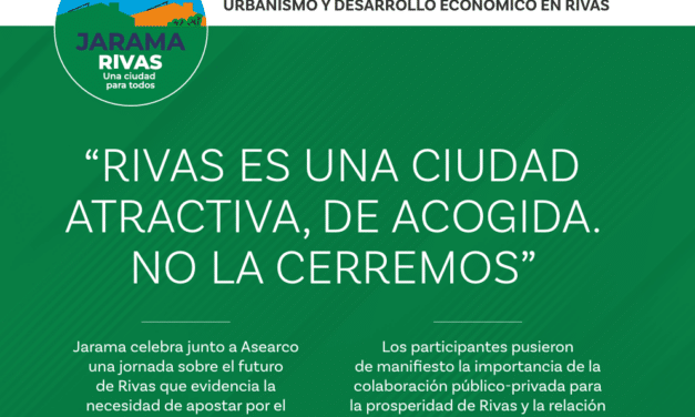 COMUNICADO de Jarama: «Rivas es una ciudad atractiva, de acogida. No la cerremos»