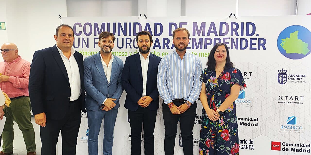 Arganda acogió un gran evento para descubrir los retos y las oportunidades del emprendimiento en la Comunidad de Madrid