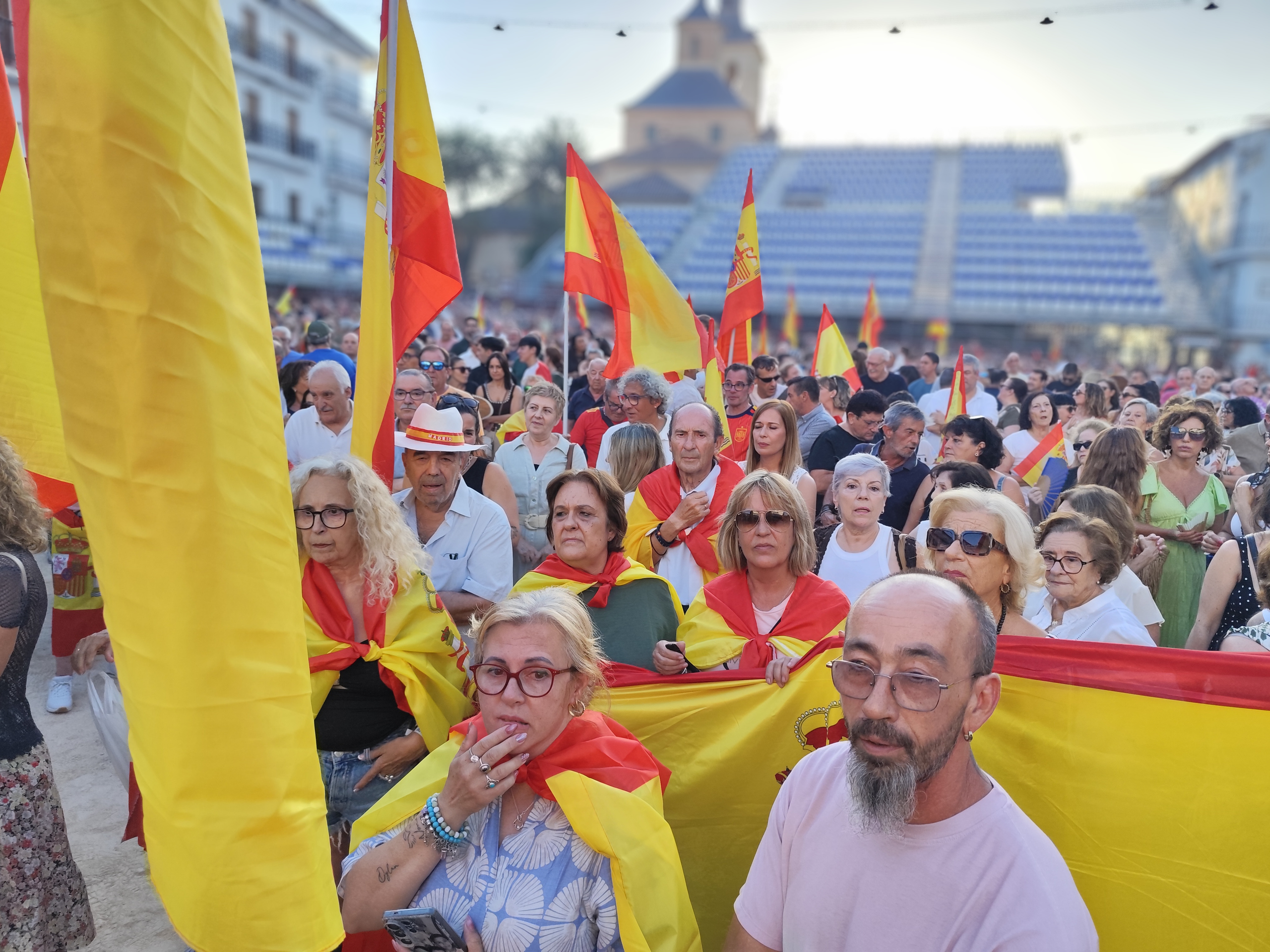 Arganda mostró su solidaridad con Ceuta