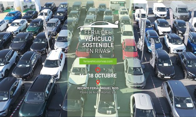 Este fin de semana Rivas enciende los motores de su Feria del Vehículo 2026:  entrada gratuita, actividades infantiles, sorteos y oportunidades en centenares de vehículos sostenibles